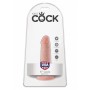 fallo realistico con ventosa dildo king cock clear vaginale anale 5 sex toys flesh