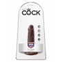 fallo realistico con ventosa dildo king cock brown vaginale anale 5 sex toys marrone