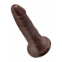 fallo realistico con ventosa dildo king cock brown vaginale anale 5 sex toys marrone