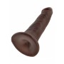 fallo realistico con ventosa dildo king cock brown vaginale anale 5 sex toys marrone