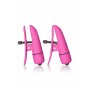 stimolatore per cappezzoli seno vibratore pinze vibranti sex toys donna rosa