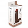 Vibratore realistico real rapture brown 7.5'' Dildo Vibrante