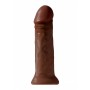 Fallo realistico big maxi dildo con ventosa king cock vaginale anale brown