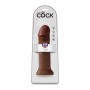 Fallo realistico big maxi dildo con ventosa king cock vaginale anale brown