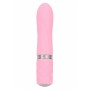 Vibratore vaginale stimolatore in silicone rosa dildo vibrante mini ricaricabile