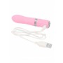 Vibratore vaginale stimolatore in silicone rosa dildo vibrante mini ricaricabile