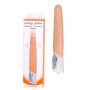 Vibratore realistico dildo fallo vaginale anale vibrante impermeabile maxi big slim