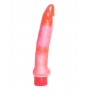 Vibratore slim pink fallo vibrante realistico anale vaginale morbido mini pene