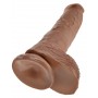 Fallo realistico vaginale black dildo caramel maxi big xxl con ventosa morbido