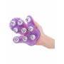 massaggiatore per massaggi schiena , corpo gambe anti cellulite seno glutei purple