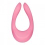 Stimolatore vaginale in silicone per coppia vibratore doppio clitoride satisfyer partner