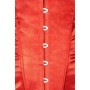 Corsetto Bustino modellante rosso sexy con guepiere reggicalze