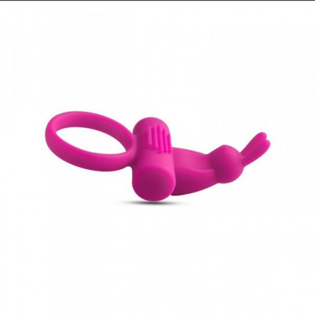 Anello fallico vibrante stimolatore clitoride rabbit in silicone sex toys uomo donna
