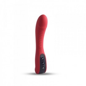 vibratore vaginale ricaricabile dildo fallo vibrante in silicone impermeabile rosso