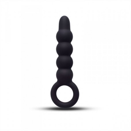 Fallo anale stimolatore dildo vaginale plug anal butt sex toys nero black
