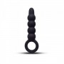 Fallo anale stimolatore dildo vaginale plug anal butt sex toys nero black