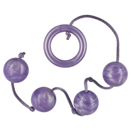 Pleasure Pearls 4 Violet palline anali vaginali