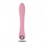 Vibratore vaginale stimolatore per punto G fallo dildo vibrante in silicone rosa pink