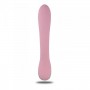 Vibratore vaginale stimolatore per punto G fallo dildo vibrante in silicone rosa pink