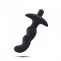 Stimolatore anale plug dildo vibrante nero vibratore black point