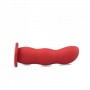 dildo red strap on indossabile fallo anale vaginale con cintura