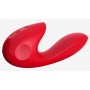 Vibratore rabbit riscaldato dildo fallo realistico impermeabile ricaricabile doppio stimolatore red vibe warm