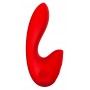 Vibratore rabbit riscaldato dildo fallo realistico impermeabile ricaricabile doppio stimolatore red vibe warm