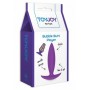 Plug anale dildo sex toys fallo butt in silicone per uomo e donna mini purple