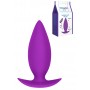 Dildo anale sex toys plug butt fallo in silicone per uomo e donna medium purple