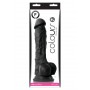 fallo realistico vaginale black dildo anale con ventosa in silicone pene finto 7 nero