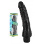 Vibratore realistico vaginale anale nero dildo fallo vibrante pene finto the black boy