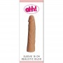 Guaina fallica per uomo prolunga pene indossabile estensore manicotto flesh ohh