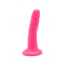 Fallo realistico slim dildo morbido vaginale anale con ventosa in silicone mini