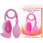 stimolatore vaginale vibratore in silicone pompa succhia vagina e clitoride