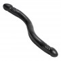 Dildo Doppio fallo header veined 18 black