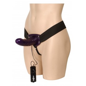 vibratore indossabile strap on pene finto con telecomando vaginale anale morbido