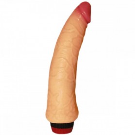 vibratore realistico con cappella e venature pene finto morbido vaginale anale