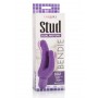 Vibratore fallo doppio dildo vaginale anale realistico dual purple