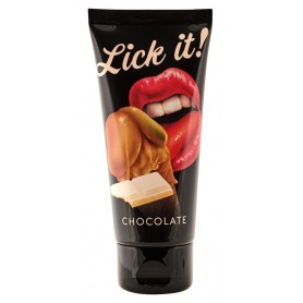 lubrificante intimo a base acqua per sesso orale aromatizzato al cioccolato bianco