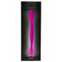 Vibratore doppio ricaricabile dildo vaginale anale fallo in silicone realistico