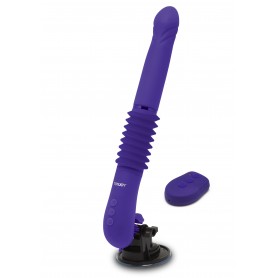 vibratore realistico dildo vaginale anale in silicone con telecomando e ventosa
