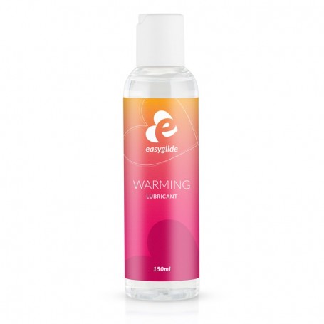 Lubrificante vaginale anale a base acqua 150 ml effetto caldo gel intimo easyglide