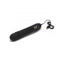 vibratore dildo nero in silicone realistico ricaricabile vaginale anale black