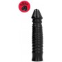 Fallo anale all black dildo butt plug maxi nero realistico vaginale