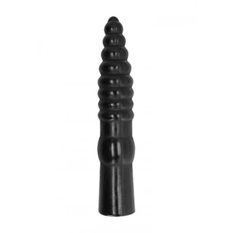 Fallo maxi big dildo anale plug vaginale all black  sex toys nero gigante