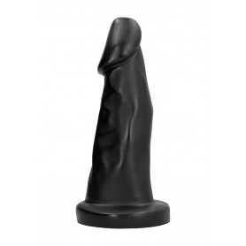 Fallo big realistico vaginale con ventosa mixi plug nero sex toy all black