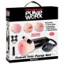 Masturbatore vibrante Set pompa maschile Travel Trio Pump Set