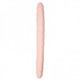 Fallo realistico vaginale anale doppio dildo morbido double in silicone