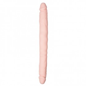 Fallo realistico vaginale anale doppio dildo morbido double in silicone