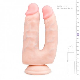 Fallo realistico con ventosa dildo doppio vaginale anale maxi mini sex toy